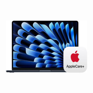 Apple 2025 MacBook Air 15-inch Laptop with M4 chip: Built for Apple Intelligence, 15.3-inch Liquid Retina Display, 16GB Unified Memory, 256GB SSD Storage, Touch ID; Midnight with AppleCare+ (3 Years)